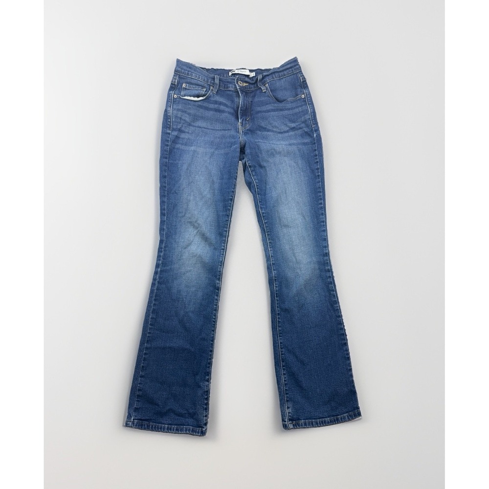 Levi's 515 BootCut Jeans Women's Size 6 (28x29) Mid Rise Stretch Denim Zip Fly